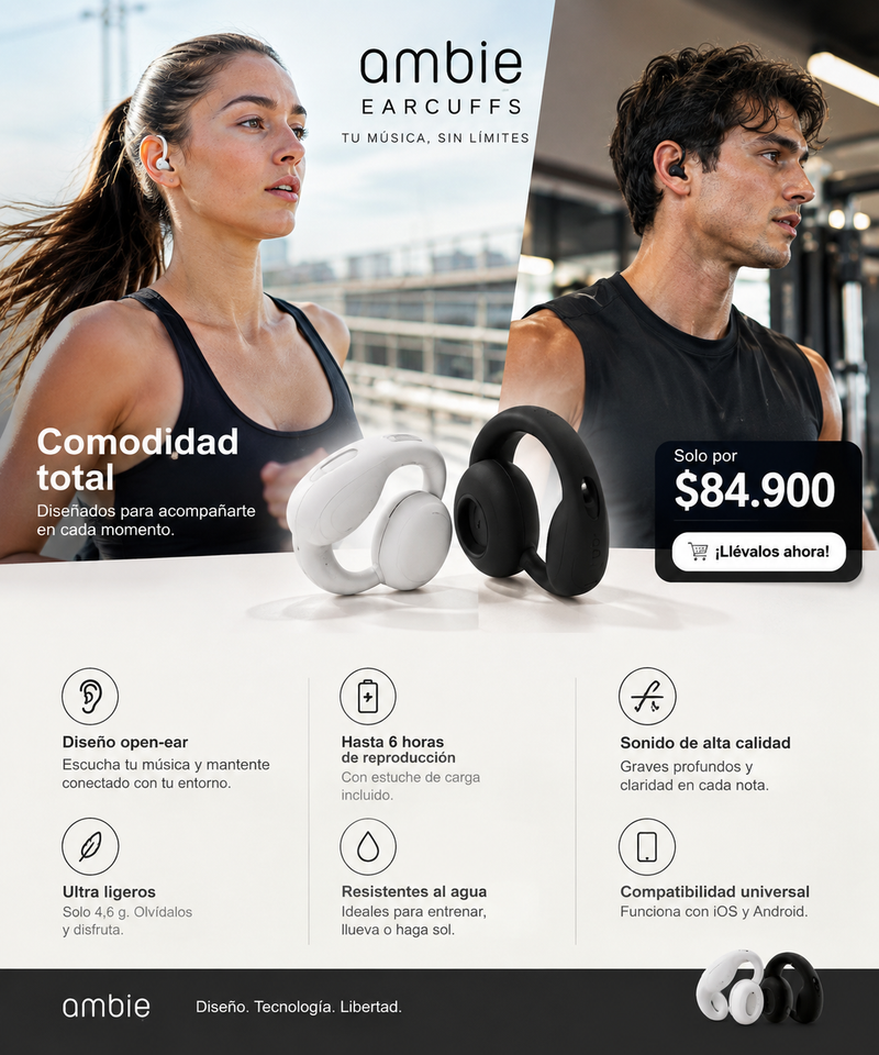 Audífonos Inalámbricos Modelo Arete